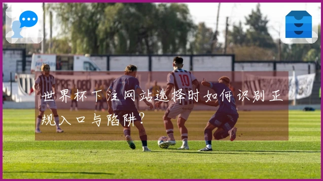 世界杯下注网站选择时如何识别正规入口与陷阱？